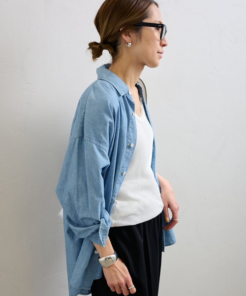 FRAMeWORK（フレームワーク）の「≪追加≫メッシュタンクトップ（タンクトップ・レディース・ホワイト/アイボリー・FREE）」の10枚目の写真