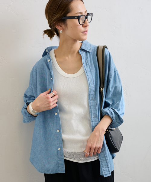 FRAMeWORK（フレームワーク）の「≪追加≫メッシュタンクトップ（タンクトップ・レディース・ホワイト/アイボリー・FREE）」の14枚目の写真