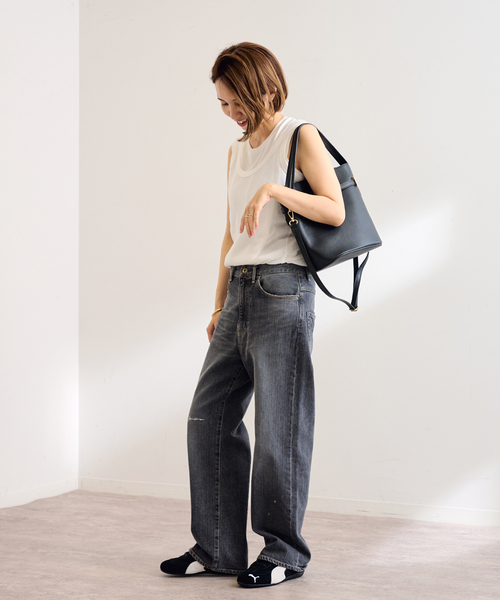 FRAMeWORK（フレームワーク）の「≪追加≫メッシュタンクトップ（タンクトップ・レディース・ホワイト/アイボリー・FREE）」の16枚目の写真