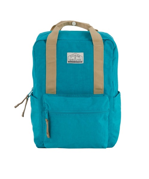 Ocean&Ground（オーシャン&グラウンド）の「DAYPACK SHORT TRIP（バックパック/リュック・キッズ・エメラルド/オリーブ/ダークブルー/パープル/キナリ/ピンク・SMALL/MEDIUM）」の4枚目の写真