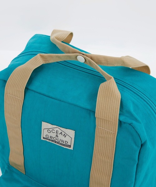 Ocean&Ground（オーシャン&グラウンド）の「DAYPACK SHORT TRIP（バックパック/リュック・キッズ・エメラルド/オリーブ/ダークブルー/パープル/キナリ/ピンク・SMALL/MEDIUM）」の14枚目の写真