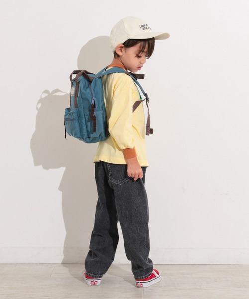 Ocean&Ground（オーシャン&グラウンド）の「DAYPACK SHORT TRIP（バックパック/リュック・キッズ・エメラルド/オリーブ/ダークブルー/パープル/キナリ/ピンク・SMALL/MEDIUM）」の8枚目の写真