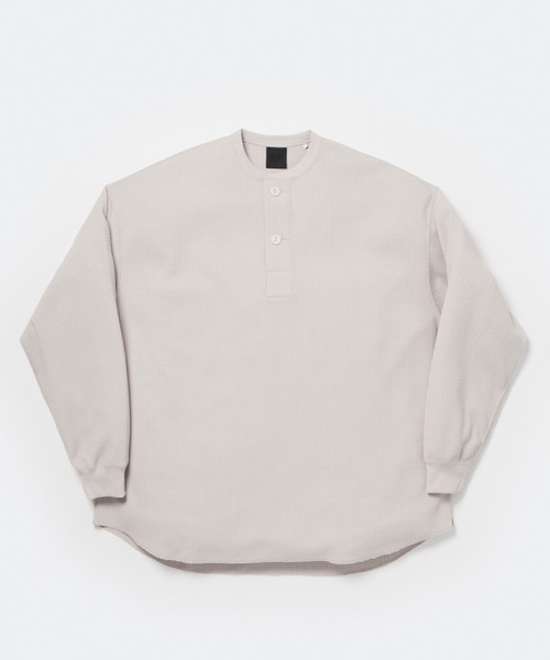 DAIWA PIER39（ダイワピア39）の「DAIWA PIER39 TECH THERMAL HENLEY L/S ダイワ ピア39（Tシャツ/カットソー・メンズ・ブラウン/ブルー/ベージュ/ブラック・L/M/XL/S）」の3枚目の写真