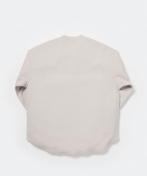 DAIWA PIER39（ダイワピア39）の「DAIWA PIER39 TECH THERMAL HENLEY L/S ダイワ ピア39（Tシャツ/カットソー・メンズ・ブラウン/ブルー/ベージュ/ブラック・L/M/XL/S）」の5枚目の写真