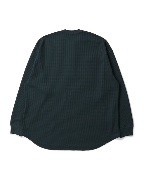 DAIWA PIER39（ダイワピア39）の「DAIWA PIER39 TECH THERMAL HENLEY L/S ダイワ ピア39（Tシャツ/カットソー・メンズ・ブラウン/ブルー/ベージュ/ブラック・L/M/XL/S）」の12枚目の写真