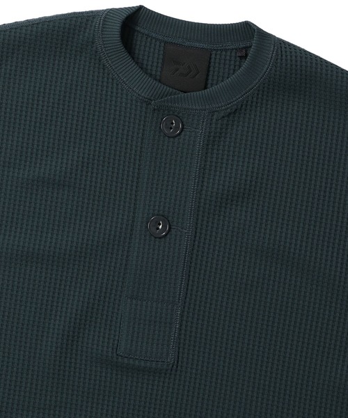 DAIWA PIER39（ダイワピア39）の「DAIWA PIER39 TECH THERMAL HENLEY L/S ダイワ ピア39（Tシャツ/カットソー・メンズ・ブラウン/ブルー/ベージュ/ブラック・L/M/XL/S）」の13枚目の写真