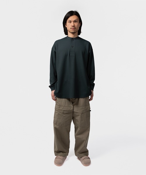 DAIWA PIER39（ダイワピア39）の「DAIWA PIER39 TECH THERMAL HENLEY L/S ダイワ ピア39（Tシャツ/カットソー・メンズ・ブラウン/ブルー/ベージュ/ブラック・L/M/XL/S）」の10枚目の写真