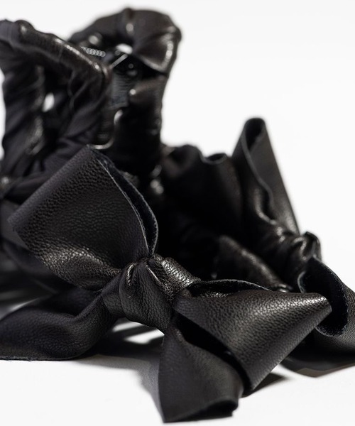 TRESSE（トレス）の「TRESSE/トレス Leather ruban clip ヘアクリップ
