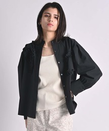 RAW FUDGE（ローファッジ）の「ランダムフリルシャツブラウス（シャツ/ブラウス）」