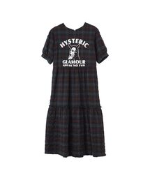 HYSTERIC GLAMOUR | SPEAK NO EVIL チェックティアードワンピース(ワンピース)