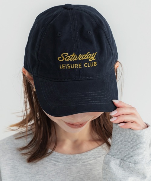 coca（coca）（コカ）の「ロゴキャップ（キャップ・レディース・ネイビー/ピンク/ブラウン/ダークグリーン・ONE SIZE）」の3枚目の写真