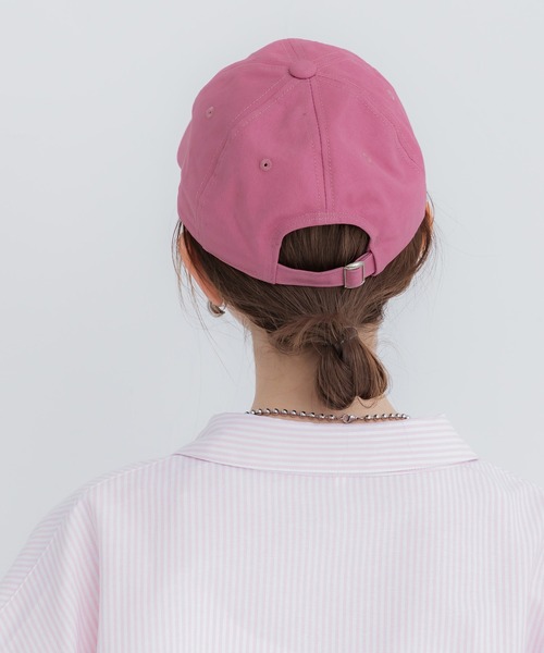 coca（coca）（コカ）の「ロゴキャップ（キャップ・レディース・ネイビー/ピンク/ブラウン/ダークグリーン・ONE SIZE）」の7枚目の写真