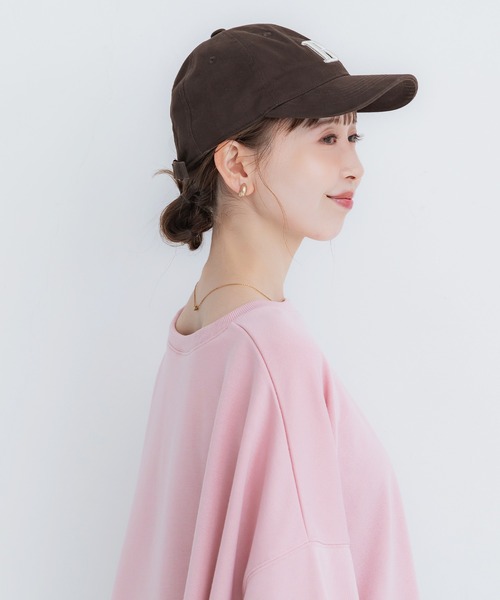 coca（coca）（コカ）の「ロゴキャップ（キャップ・レディース・ネイビー/ピンク/ブラウン/ダークグリーン・ONE SIZE）」の16枚目の写真