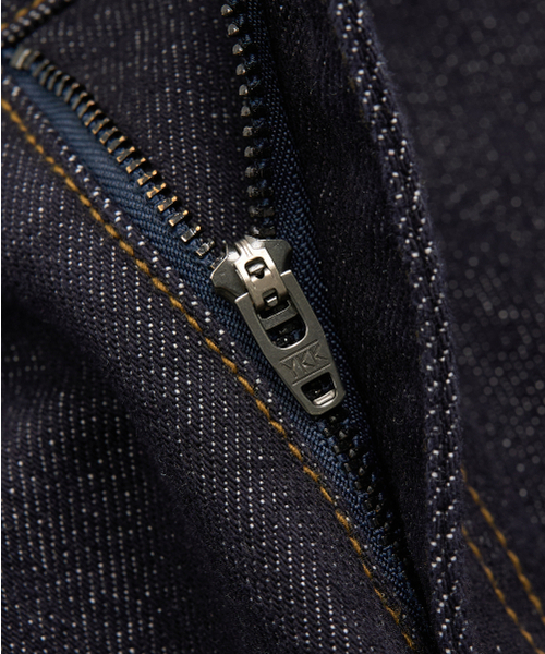 TOFFEE（トフィー）の「シンチバックステッチデニムパンツ (ブルー)（デニムパンツ・メンズ・その他・SMALL/MEDIUM/LARGE/X-LARGE）」の6枚目の写真