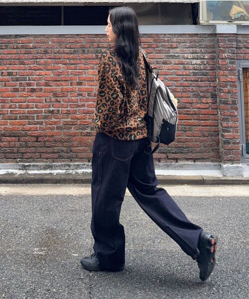 TOFFEE（トフィー）の「シンチバックステッチデニムパンツ (ブルー)（デニムパンツ・メンズ・その他・SMALL/MEDIUM/LARGE/X-LARGE）」の10枚目の写真