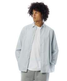 Gentle Resort Oversized Stripe Shirt / リゾートオーバーサイズストライプシャツ