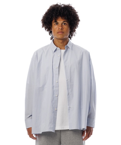 Gentle Resort Oversized Stripe Shirt / リゾートオーバーサイズ
