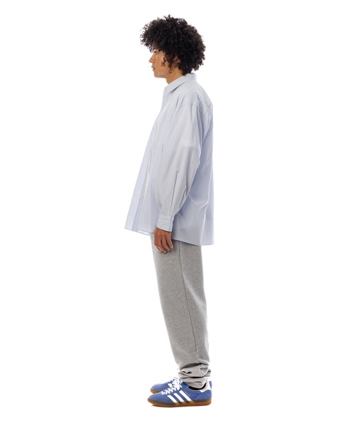Sandinista(サンディニスタ)の「Gentle Resort Oversized Stripe Shirt / リゾートオーバーサイズストライプシャツ(シャツ/ブラウス・メンズ・グリーン/ブルー・MEDIUM/LARGE)」の16枚目の写真