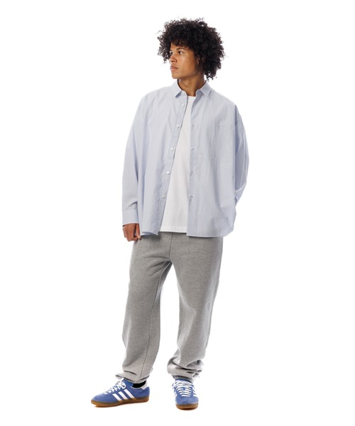 Sandinista(サンディニスタ)の「Gentle Resort Oversized Stripe Shirt / リゾートオーバーサイズストライプシャツ(シャツ/ブラウス・メンズ・グリーン/ブルー・MEDIUM/LARGE)」の18枚目の写真