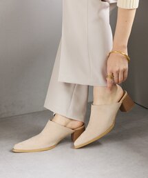 RIVE DROITE | 【スタイリングのアクセントに】ウエスタンサボ(その他シューズ)