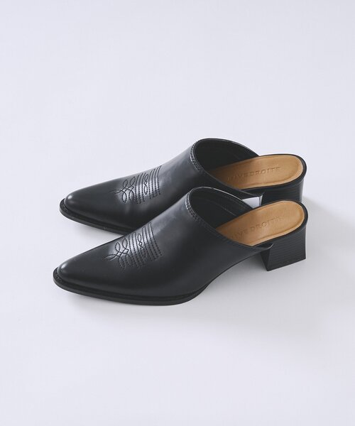 RIVE DROITE（リヴドロワ）の「予約【スタイリングのアクセントに】ウエスタンサボ（その他シューズ・レディース・ベージュ/ブラック・LARGE/MEDIUM/SMALL）」の7枚目の写真