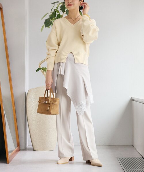 RIVE DROITE（リヴドロワ）の「予約【スタイリングのアクセントに】ウエスタンサボ（その他シューズ・レディース・ベージュ/ブラック・LARGE/MEDIUM/SMALL）」の13枚目の写真