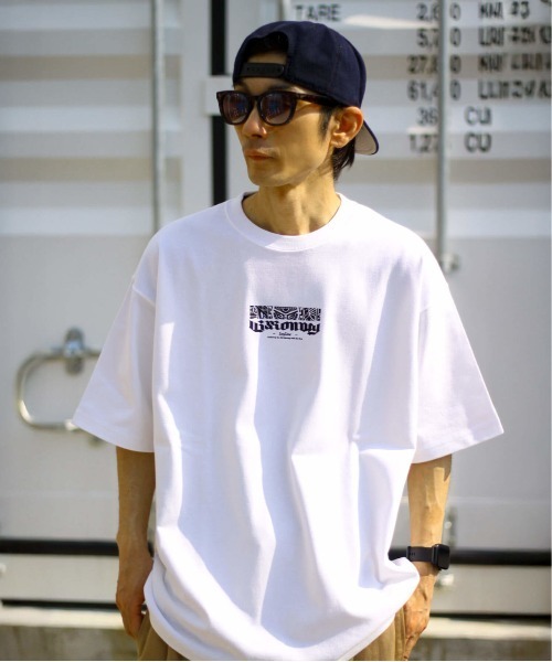 Leyline(レイライン)の「【Leyline】Tribe code tee(Tシャツ/カットソー・メンズ・ホワイト/ブラック・L/XL/M)」の3枚目の写真