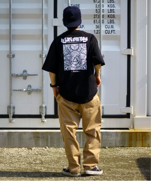 Leyline(レイライン)の「【Leyline】Tribe code tee(Tシャツ/カットソー・メンズ・ホワイト/ブラック・L/XL/M)」の5枚目の写真