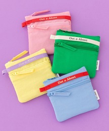 Out n About（アウトナバウト）の「2zipポーチ（ポーチ）」