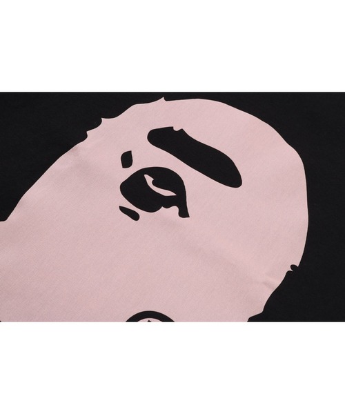 A BATHING APE（アベイシングエイプ）の「COLOR DENIM BIG APE HEAD TEE（Tシャツ/カットソー・レディース・ブラック/ホワイト・MEDIUM/SMALL/X-SMALL/XX-SMALL）」の4枚目の写真