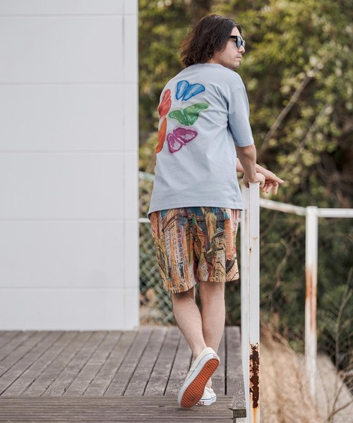 CAMBIO(カンビオ)の「mp14671-Art Piece Gobelin Short Pants ショートパンツ(CAM26SS-006)(その他パンツ・メンズ・イエロー系その他/ブラック系その他/グリーン系その他・L/M/S)」の8枚目の写真