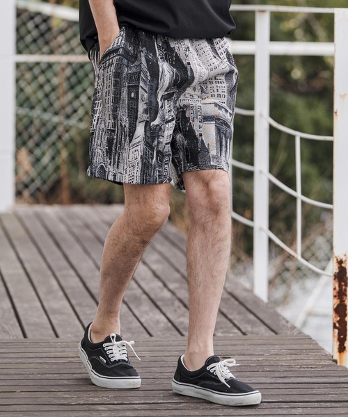 CAMBIO(カンビオ)の「mp14671-Art Piece Gobelin Short Pants ショートパンツ(CAM26SS-006)(その他パンツ・メンズ・イエロー系その他/ブラック系その他/グリーン系その他・L/M/S)」の18枚目の写真