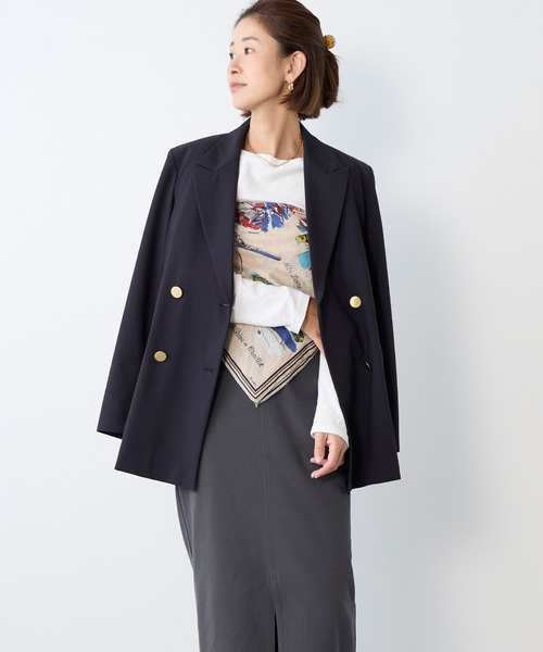 BINDU（ビンドゥー）の「【BINDU】バンダナ-Paris（バンダナ/スカーフ・レディース・オートミール・FREE）」の2枚目の写真