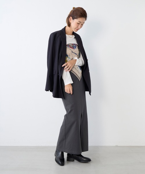 BINDU（ビンドゥー）の「【BINDU】バンダナ-Paris（バンダナ/スカーフ・レディース・オートミール・FREE）」の3枚目の写真