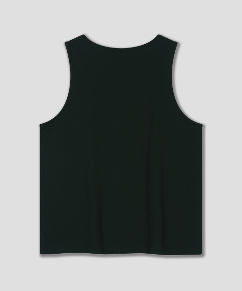 DOLPHIN WAVE APPAREL(ドルフィンウェーブアパレル)の「ドルフィンルーズスクープネックスリーブレスタップブラック(Tシャツ/カットソー・メンズ・その他・LARGE/MEDIUM/X-LARGE)」の2枚目の写真