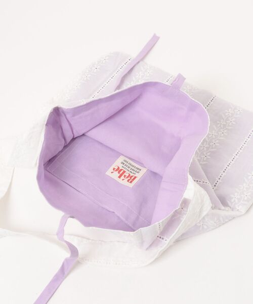Mignonjour(ミニョンジュール)の「Mignonjour/レースカラートートバッグ M2893(トートバッグ・レディース・ピンク/グリーン/ブルー/パープル/オレンジ・FREE)」の15枚目の写真