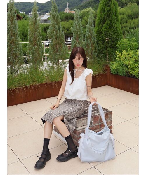 MAC MOC（マックモック）の「トゥルディ 3カラー メリージェン フェミニン スニーカー 3.5cm（スニーカー・レディース・ブラック/Cream/シルバー・22.5cm/23cm/23.5cm/24cm/24.5cm/25cm）」の16枚目の写真