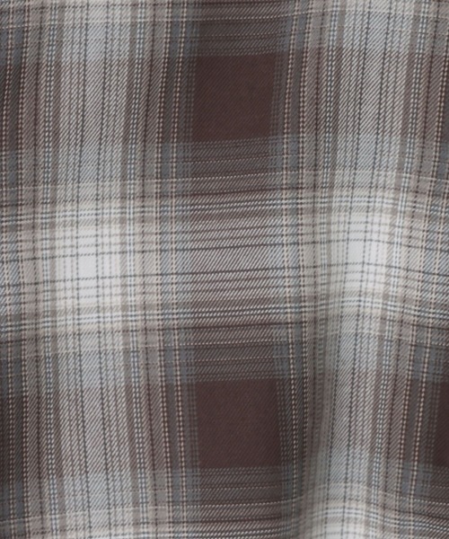 GLOBAL WORK(グローバルワーク)の「イージーケアフードシャツ長袖/637846(シャツ/ブラウス・キッズ・ブラウン/ブルー・160cm/150cm/140cm/130cm)」の11枚目の写真