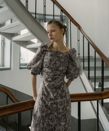 et.UNiVER（エトユニベール）の「Sheer Jacquard Organza Dress（ドレス）」