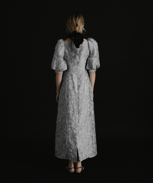 Sheer Jacquard Organza Dress（ドレス）｜et.UNiVER（エトユニベール