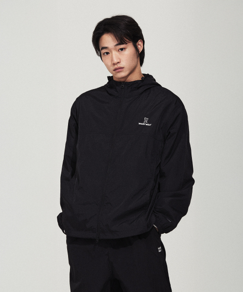 Wacky WiLLy(ワッキーウィリー)の「キキポーチウィンドブレーカー ブラック(ナイロンジャケット・レディース・その他・SMALL/MEDIUM/LARGE/X-LARGE)」の1枚目の写真