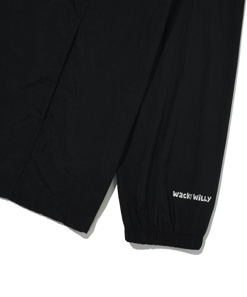 Wacky WiLLy(ワッキーウィリー)の「キキポーチウィンドブレーカー ブラック(ナイロンジャケット・レディース・その他・SMALL/MEDIUM/LARGE/X-LARGE)」の7枚目の写真