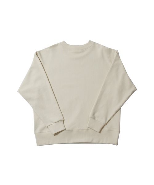 Aphlotus(アプロタス)の「ピグメント裏毛トレーナー(スウェット・メンズ・ホワイト/ブラック・SMALL/LARGE/MEDIUM)」の7枚目の写真