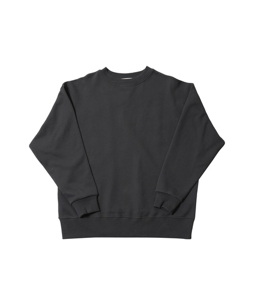 Aphlotus(アプロタス)の「ピグメント裏毛トレーナー(スウェット・メンズ・ホワイト/ブラック・SMALL/LARGE/MEDIUM)」の8枚目の写真