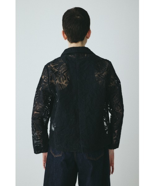 HeRIN.CYE（ヘリンドットサイ）の「Lace jacket　　レースジャケット（その他アウター・レディース・オフホワイト/ブラック・FREE）」の8枚目の写真