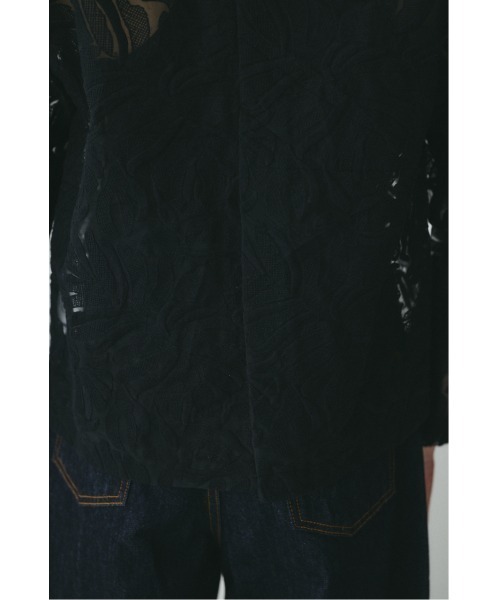 HeRIN.CYE（ヘリンドットサイ）の「Lace jacket　　レースジャケット（その他アウター・レディース・オフホワイト/ブラック・FREE）」の12枚目の写真