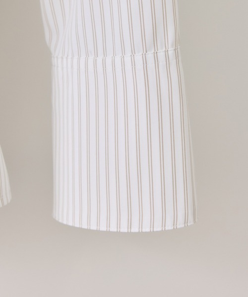 POLO BCS(ポロ ビーシーエス)の「【POLO BCS】ベルト付きウエストタックシャツ/WEB限定カラー(シャツ/ブラウス・レディース・ベージュ系その他/ホワイト系その他/ホワイト/ピンク系その他2/サックスブルー・FREE)」の22枚目の写真