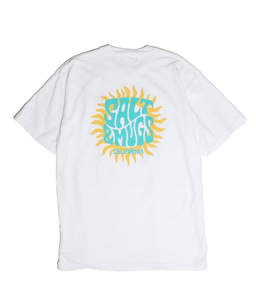 SALT&MUGS(ソルトアンドマグス)の「PL Flare Pkt Tee(Tシャツ/カットソー・メンズ・ブラック/ホワイト・MEDIUM/X-LARGE/LARGE)」の1枚目の写真