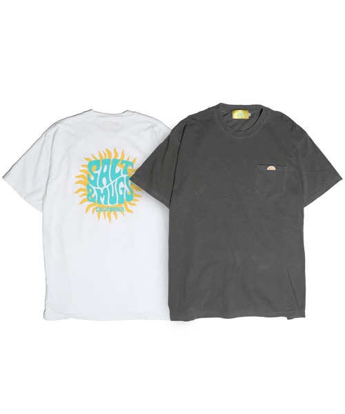 SALT&MUGS(ソルトアンドマグス)の「PL Flare Pkt Tee(Tシャツ/カットソー・メンズ・ブラック/ホワイト・MEDIUM/X-LARGE/LARGE)」の4枚目の写真