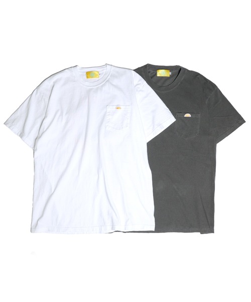 SALT&MUGS(ソルトアンドマグス)の「PL Flare Pkt Tee(Tシャツ/カットソー・メンズ・ブラック/ホワイト・MEDIUM/X-LARGE/LARGE)」の5枚目の写真